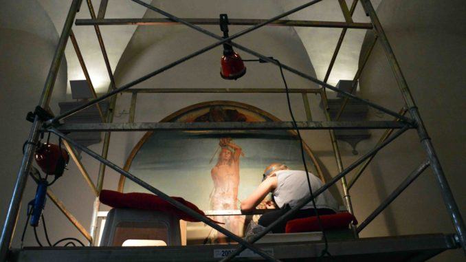 Il San Sebastiano di Signorelli in prestito ai musei capitolini