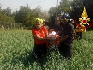 Uomo si sente male e viene recuperato da Sasu e Vigili del fuoco