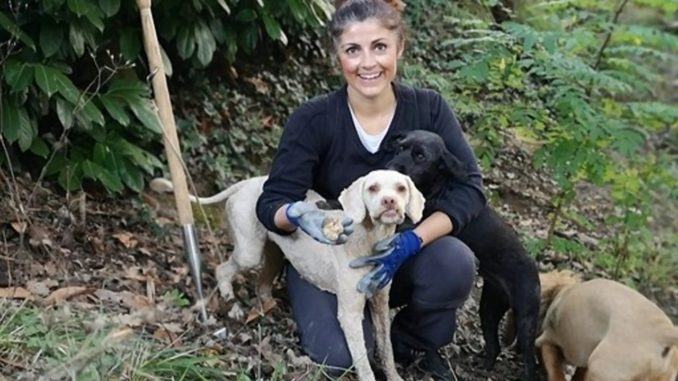 Col vanghino e il cane, la dea dei tartufi, è Elisa Ioni laurea in sociologia 