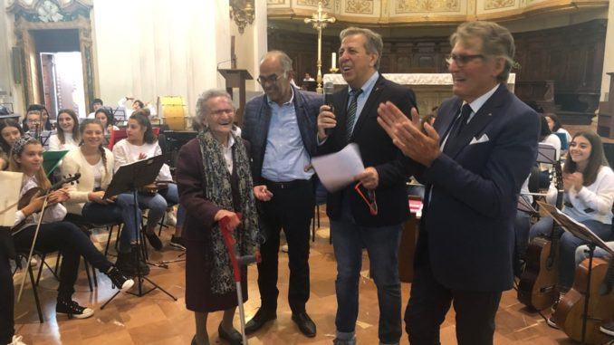 Anche Luisa Zappitelli, 108 anni, alla festa dei nonni a Città di Castello