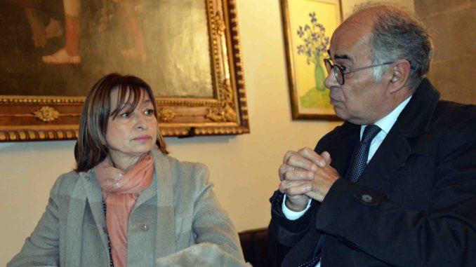 Il sindaco Luciano Bacchetta ha ricevuto la presidente della regione, Donatella Tesei