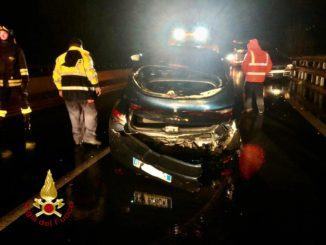 Incidente su E45 a Città di Castello sud, tre feriti, anche una bimba di 4 anni