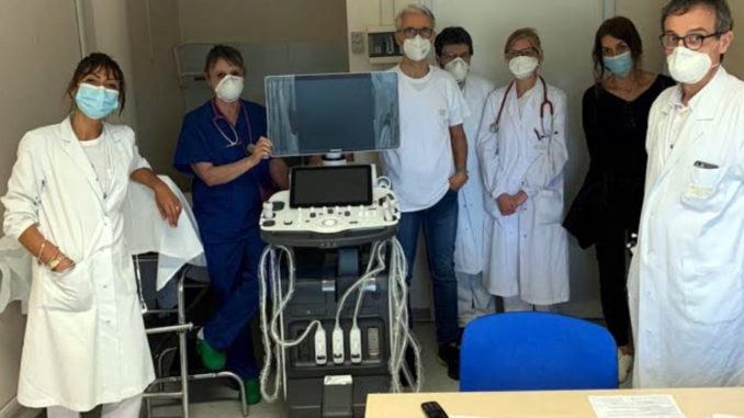 Terme di Fontecchio donano tre nuovi ecografi all'ospedale Tifernate