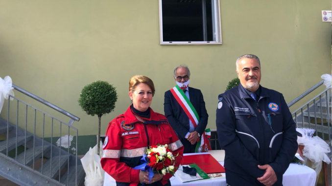 Fabrizio e Antonella una vita nel volontariato, oggi sposi, messaggio di Borrelli