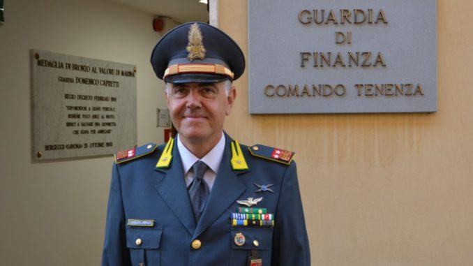 Finanza, Gennaro Pietroluongo nuovo comandante Tenenza Città di Castello
