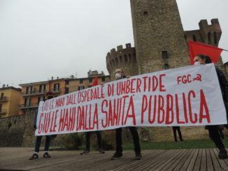  Fronte della Gioventù Comunista giù le mani dall'Ospedale di Umbertide