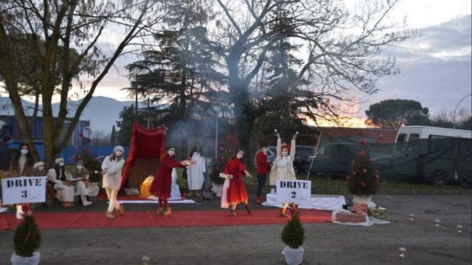 Christmas drive a Città di Castello, Babbo Natale su quattroruote villaggio incantato 
