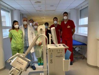 Ospedale Città di Castello riceve apprecchiatura radiografica da Fondazione Geld