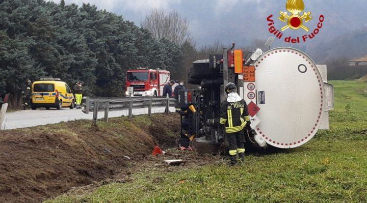 Gubbio, tragedia sfiorata stamattina sulla Pian D'Assino