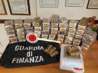 Straniero pluripregiudicato, arrestato, aveva 26 kg di hashish in auto