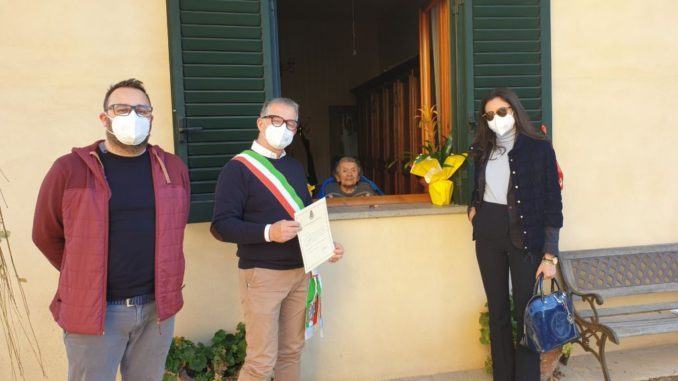 San Giustino festeggia una nuova centenaria, Dina Ceccarini