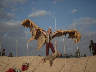 Sulla via del deserto celebrando Dante Alighieri, compagnia OPLAS