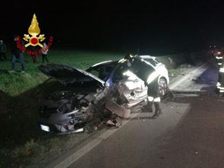 Incidente a Città di Castello, due auto si scontrano, feriti