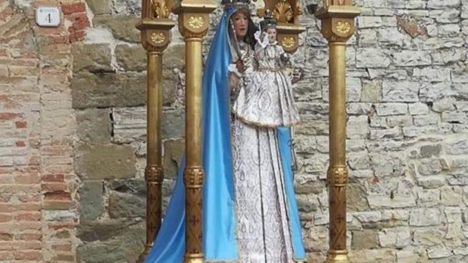Monte Santa Maria Tiberina: al via restauro venerata statua della Madonna