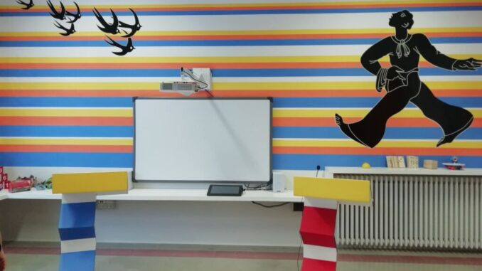 Inaugurata nuova aula polifunzionale scuola primaria Umbertide
