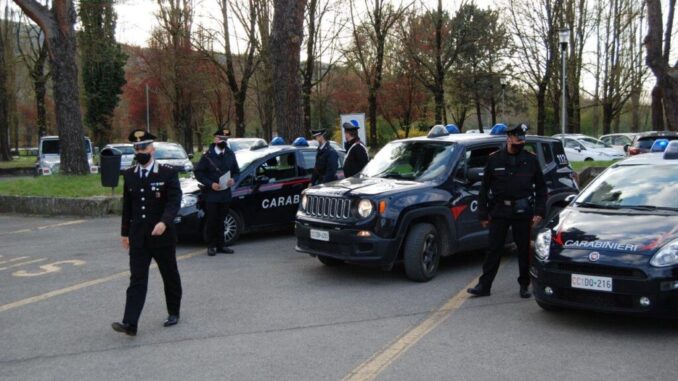 Blitz Carabinieri Città di Castello, arrestata 1 persona e denunciate 3