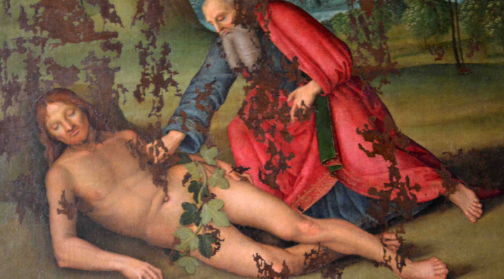 Concluso il restauro sullo Stendardo Processionale di Raffaello