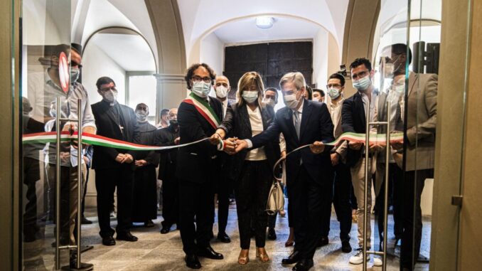 Palazzo comunale, inaugurazione Palazzo comunale, inaugurazione