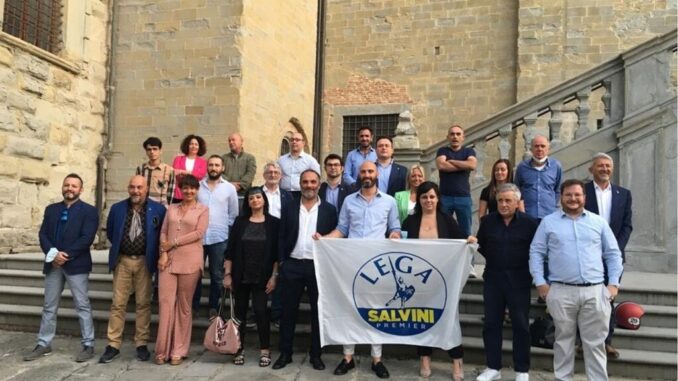 La Lega ha presentato la lista dei 24 candidati a sostegno di Roberto Marinelli