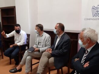 Matteo Salvini a Città di Castello incontra industriali e agricoltori