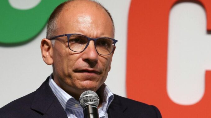 Enrico Letta a Città di Castello per Luca Secondi sindaco