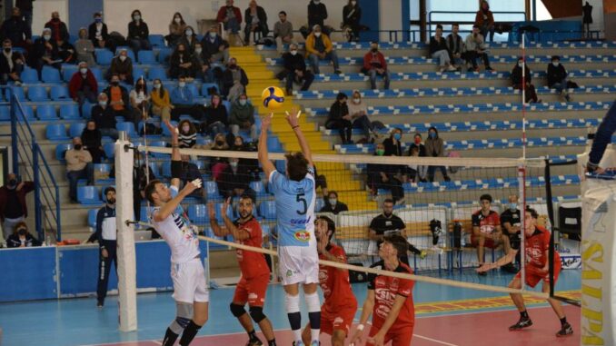 ErmGroup Pallavolo San Giustino contro Sir Safety Monini, finisce 1-3, esordio casalingo amaro per i ragazzi dell'ErmGroup