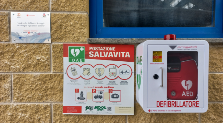 A Calzolaro un nuovo defibrillatore in memoria di Marco Selvaggi