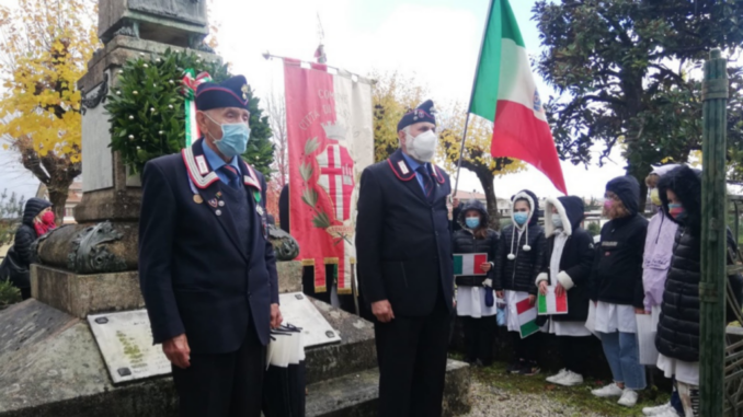 Giornata delle Forze armate e unità nazionale celebrata con due cerimonie nella chiesa di San Domenico e a Lerchi