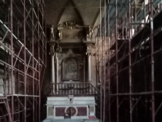 I lavori di restauro al Santuario Madonna delle Grazie di Città di Castello