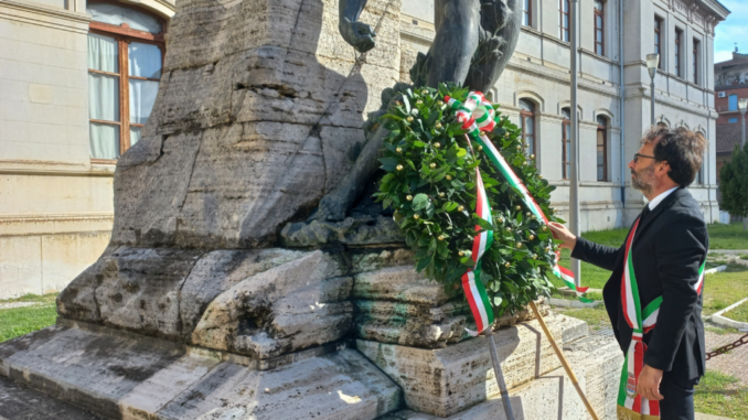 Umbertide ha ricordato il 4 Novembre, giorno dell'Unità nazionale e delle Forze armate
