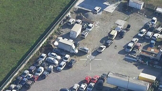 Montone individuata Guardia di Finanza discarica abusiva di auto e moto