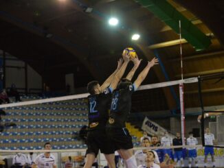 ErmGroup Pallavolo San Giustino vince contro i folignati 3-1: (25-23; 28-26; 25-27; 25-20), grande prova per i ragazzi del Mister Bartolini