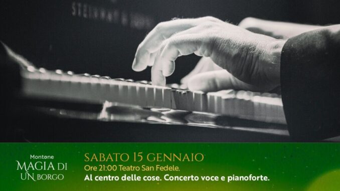 Montone, al teatro San Fedele l’omaggio al poeta Pierluigi Cappello. Sabato 15 gennaio il concerto di Elsa Martin e Stefano Battaglia