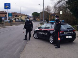 Città di Castello controlli carabinieri sanzionati due conducenti