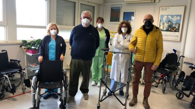 Ospedale Città di Castello, donazioni al Centro Ictus effettuate dalle associazioni Alice e Kiwanis e da strutture sanitarie private