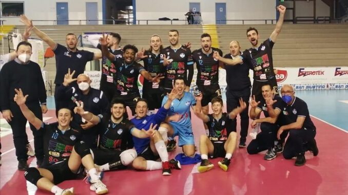 Ermgroup San Giustino vince 3-0 contro i Lupi Santa Croce sull'Arno