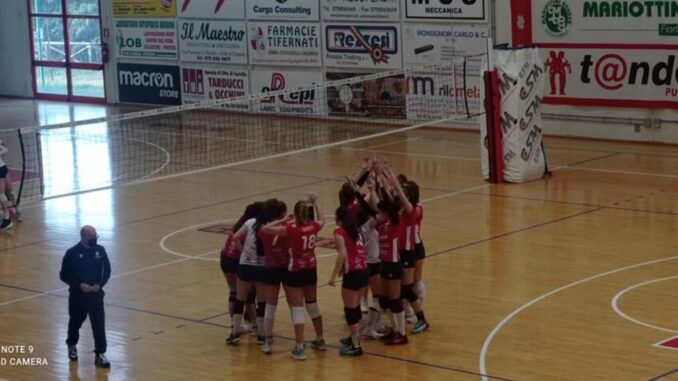 Città di Castello pallavolo gioca una gara attenta e riporta il risultato pieno