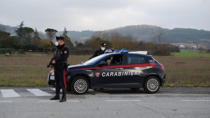 Attività di controllo del territorio a Città di Castello da parte dei Carabinieri