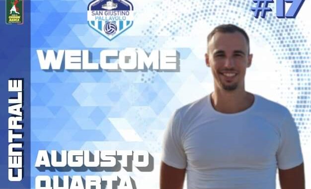 Augusto Quarta, due metri, nuovo centrale ErmGroup Pallavolo