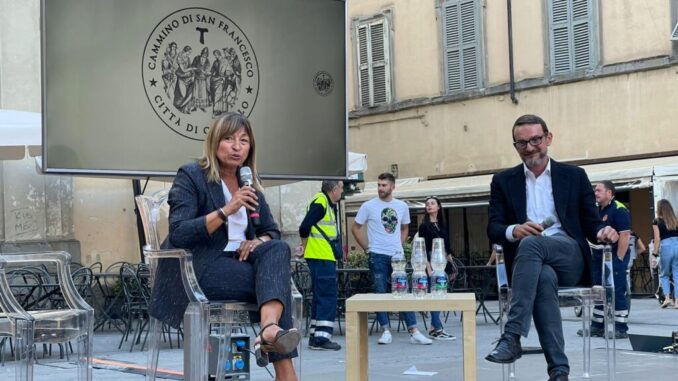 Festival dei cammini si è concluso a Città di Castello, c’era la presidente Tesei