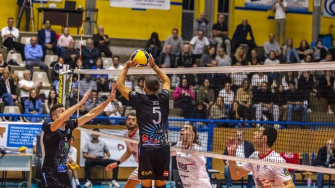 Ermgroup San Giustino sconfitta 1-3 a Fano, infrasettimanale A3