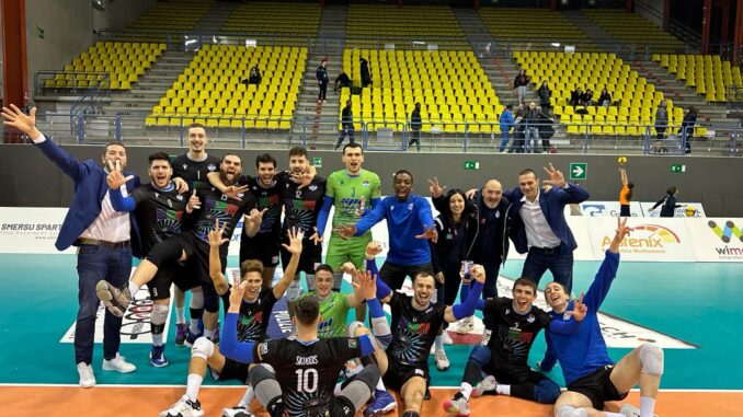 Ermgroup San Giustino batte Wimore Parma per 3 set a uno