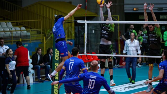 Ermgroup san Giustino sconfitta 0-3 dal Garlasco, fuori dai play off