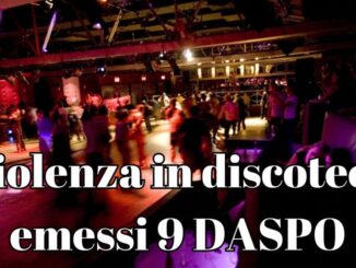 Violentissima serata in discoteca, Questore emette 9 DASPO