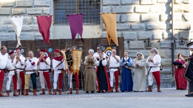 Palio delle quattro porte di balestra manesca a Città di Castello