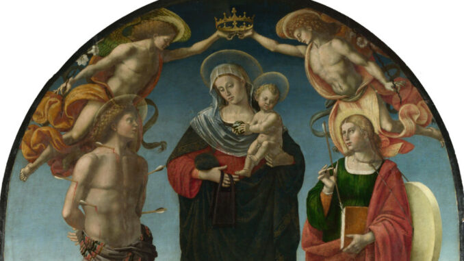 Luca Signorelli Proiezione restauro Cappella Nova Orvieto