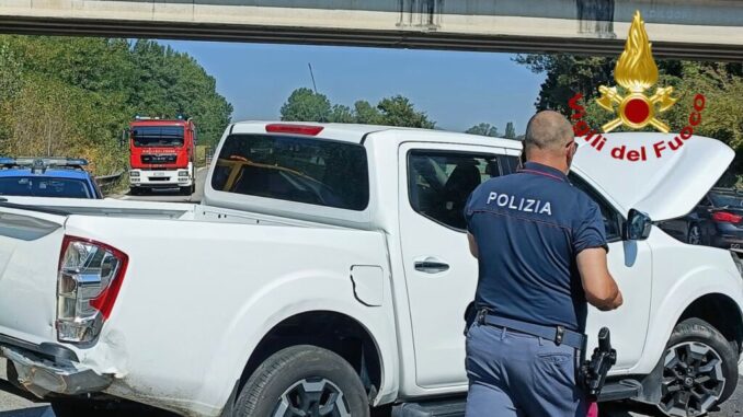 Incidente sulla E45 tra Promano e Umbertide, tre feriti