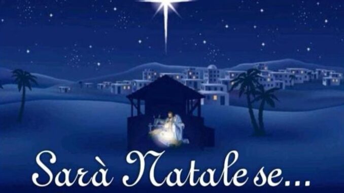 Natale a San Giacomo, presepe vivente illumina il centro storico