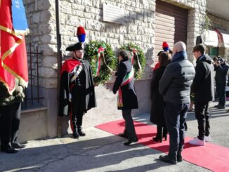 18°anniversario dell'Appuntato Fezzuoglio. Umbertide lo ricorda