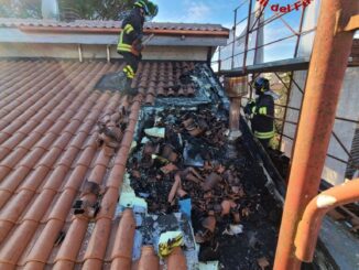 Intervento dei Vigili del Fuoco: Incendio in Via Bixio